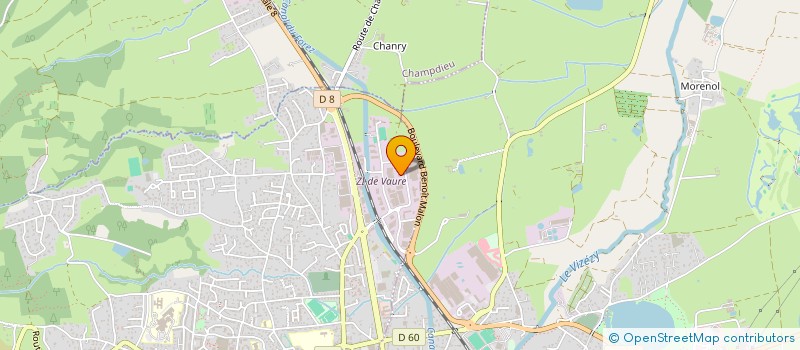 localisation de l'entreprise IMC 42  MONTBRISON