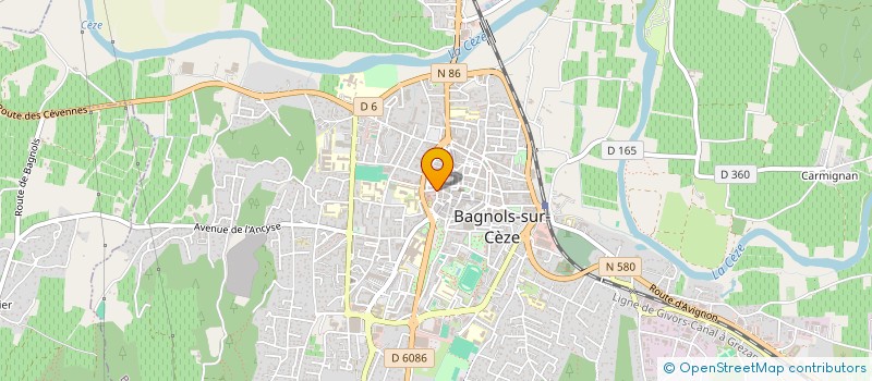 localisation de l'entreprise IMC à BAGNOLS-SUR-CEZE