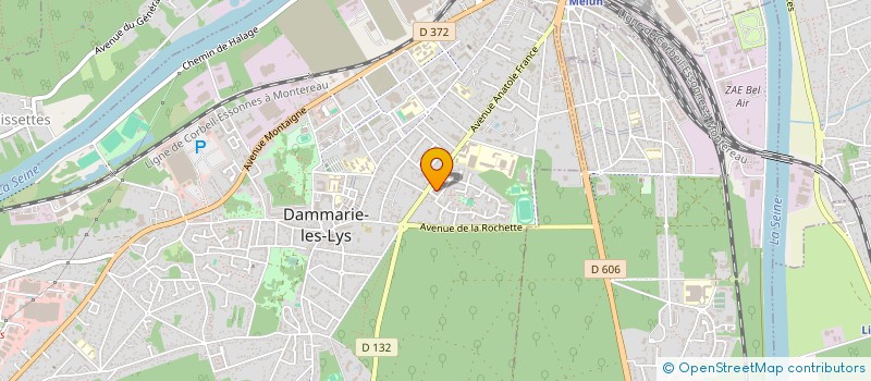 localisation de l'entreprise IMC ETANCHE à DAMMARIE-LES-LYS