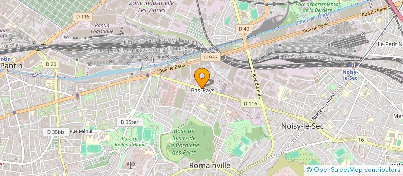 localisation de l'entreprise IMC FILHO à ROMAINVILLE