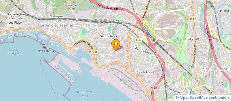 localisation de l'entreprise IMC MARINDUS à MARSEILLE 16EME