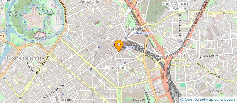 localisation de l'entreprise IMC PHONE à LILLE
