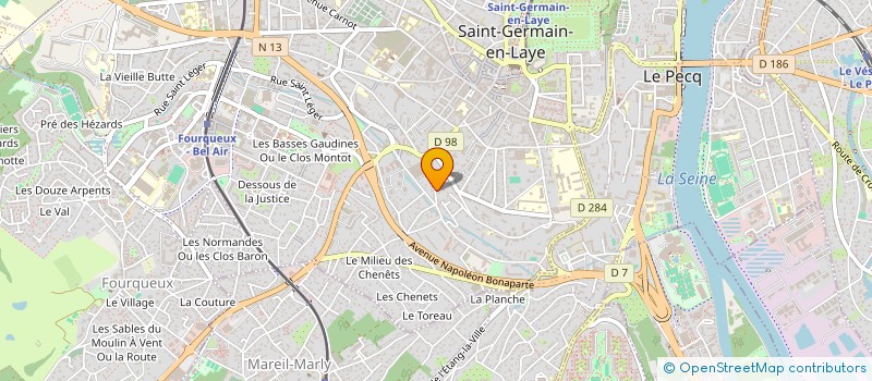 localisation de l'entreprise IMCAHO  SAINT-GERMAIN-EN-LAYE