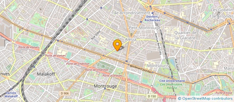 localisation de l'entreprise IMCAREX  PARIS