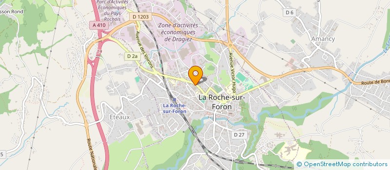 localisation de l'entreprise IMCG  LA ROCHE-SUR-FORON