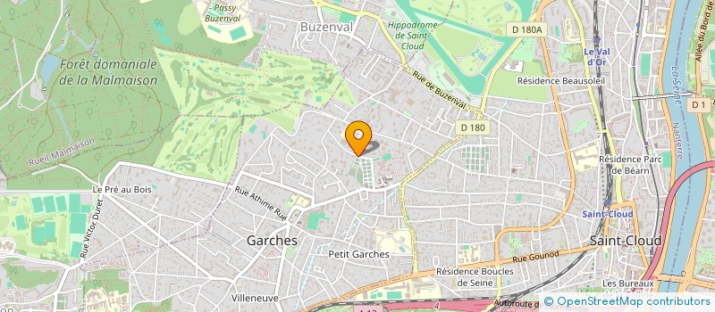 localisation de l'entreprise IMCIN SCI à GARCHES