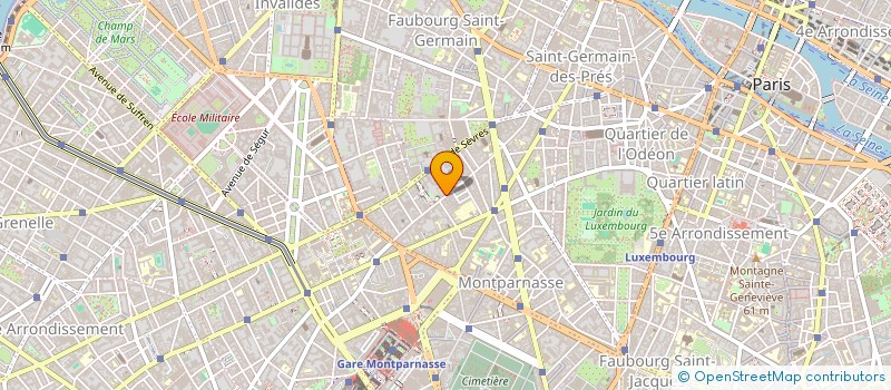 localisation de l'entreprise IMCM  PARIS