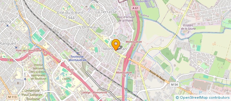 localisation de l'entreprise IMCO à TOULOUSE