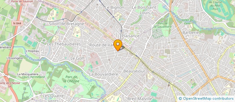 localisation de l'entreprise IMCO  SAINT-HERBLAIN