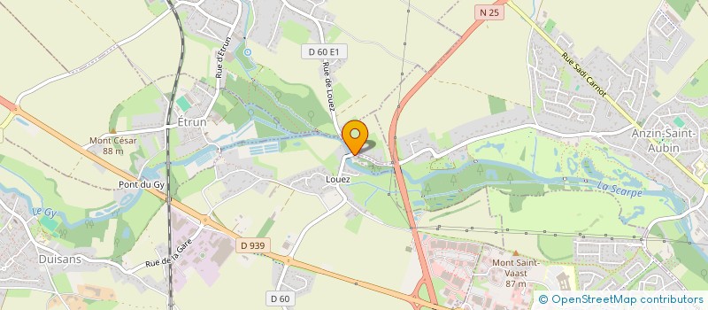 localisation de l'entreprise IMCOB  DUISANS