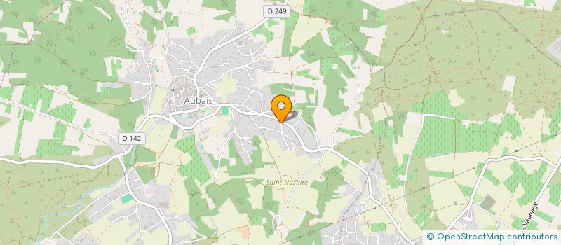 localisation de l'entreprise IMCOL  AUBAIS