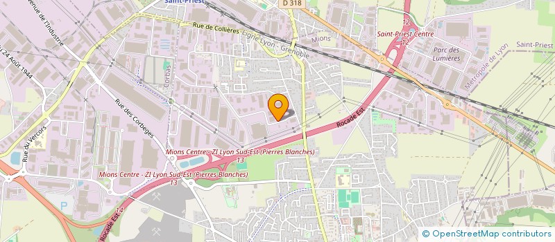 localisation de l'entreprise IMCV  JONS