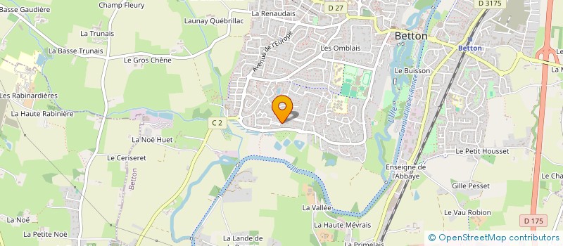 localisation de l'entreprise IMD TECHNOLOGIES  BETTON