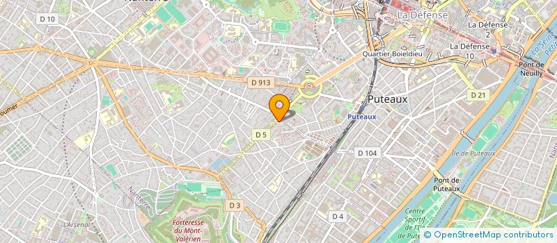 localisation de l'entreprise IMD TRANSPORT à SURESNES
