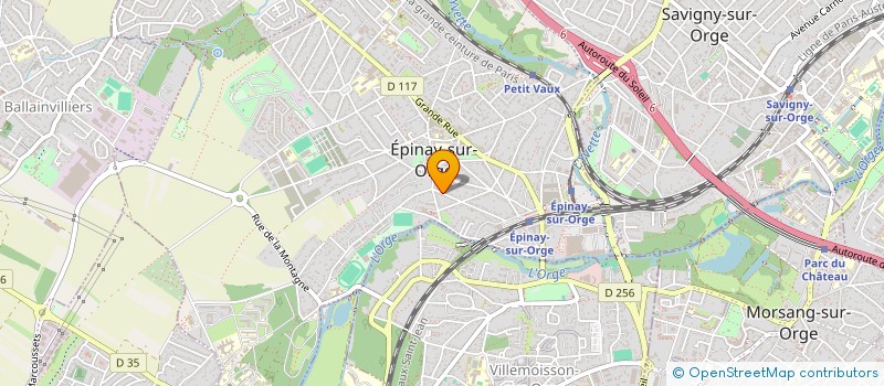 localisation de l'entreprise IMDP  EPINAY-SUR-ORGE