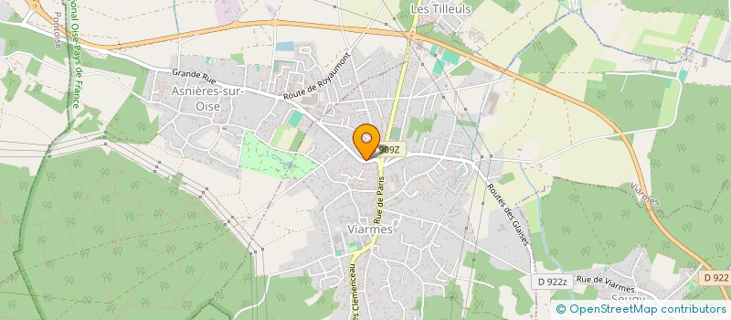 localisation de l'entreprise IMEALL  VIARMES