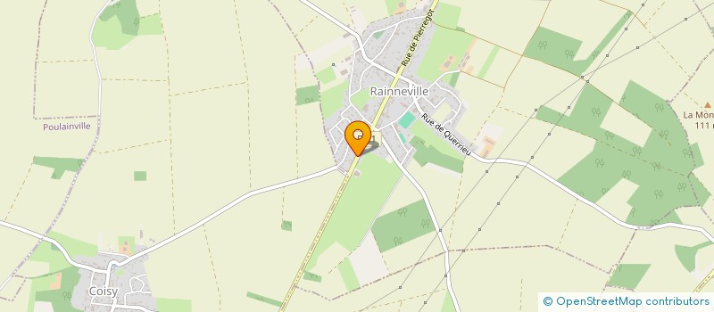 localisation de l'entreprise IMECO  RAINNEVILLE