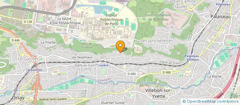 localisation de l'entreprise IMEDEO CONSEIL à PALAISEAU