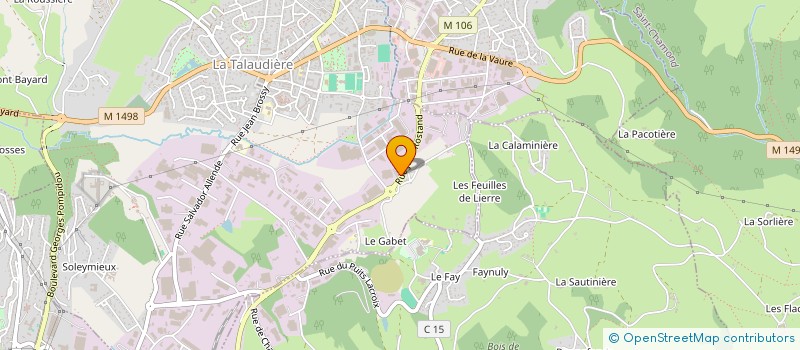 localisation de l'entreprise IMEDIA GROUP  LA TALAUDIERE