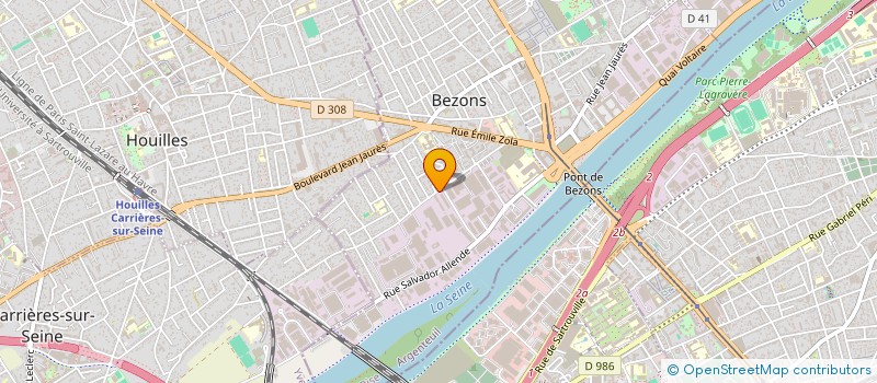 localisation de l'entreprise IMEDIA TECHNOLOGIES à BEZONS