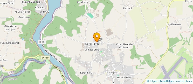 localisation de l'entreprise IMEDIAPRO à MORLAIX