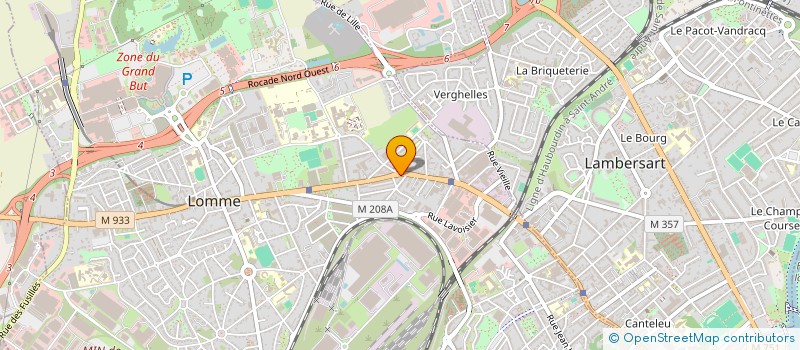 localisation de l'entreprise IMEDIMMO à LILLE