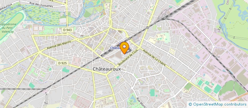 localisation de l'entreprise IMEIJ 36 à CHATEAUROUX