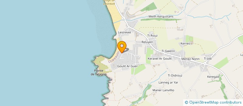 localisation de l'entreprise IMEL  PLOMODIERN