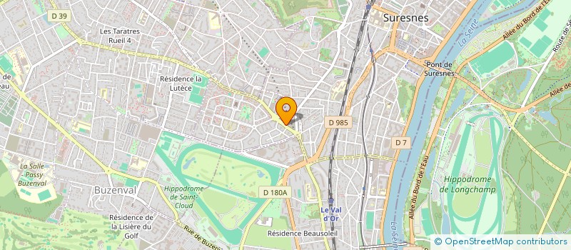 localisation de l'entreprise IMELMAT à SURESNES