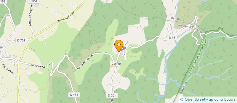 localisation de l'entreprise IMEN AND CO  REVEST-DES-BROUSSES