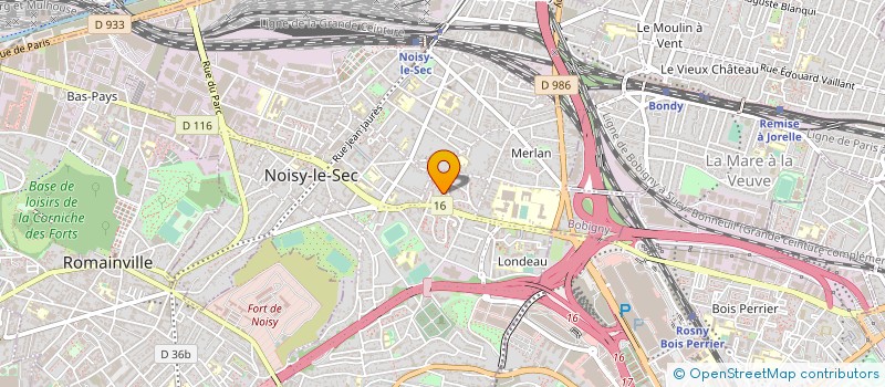 localisation de l'entreprise IMEN'EXPANSION COLIS à NOISY-LE-SEC