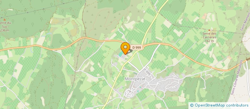localisation de l'entreprise IMENE à MONTPEZAT