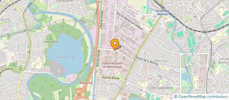localisation de l'entreprise IMENE AUTOS à STRASBOURG