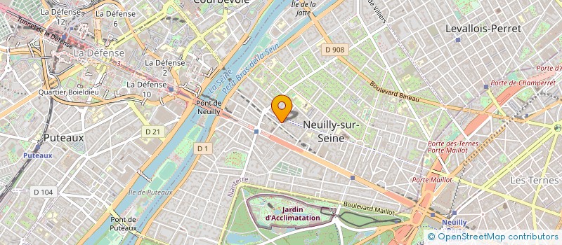 localisation de l'entreprise IMENE MANUCURE à NEUILLY-SUR-SEINE