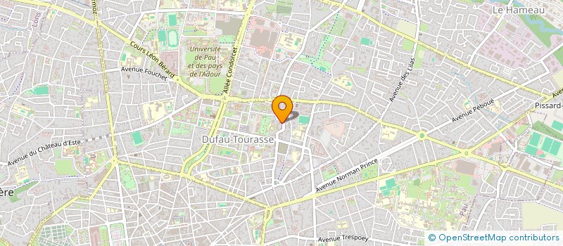 localisation de l'entreprise IMENSAN à PAU