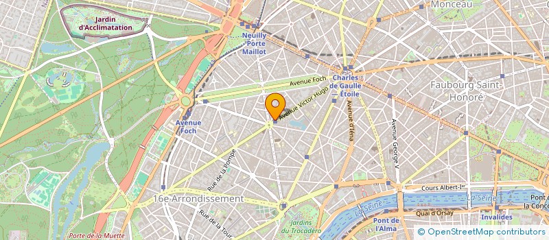 localisation de l'entreprise IMENTION  PARIS