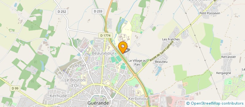 localisation de l'entreprise IMEO BATIMENT à GUERANDE