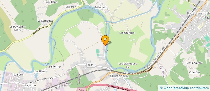 localisation de l'entreprise IMEPSA INDUSTRIE à MONTREM