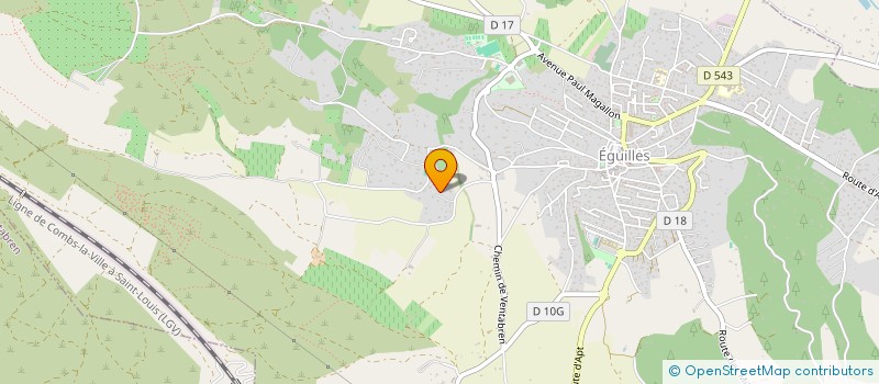 localisation de l'entreprise IMER ESTATE  EGUILLES