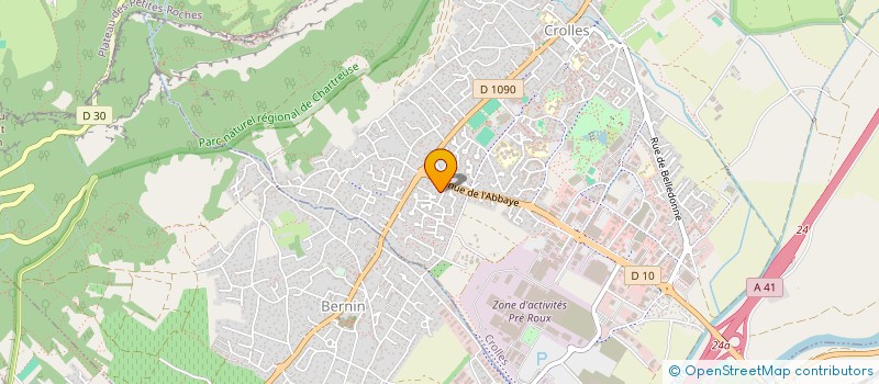 localisation de l'entreprise IMERA  CROLLES