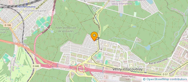 localisation de l'entreprise IMERPOL - INSTITUT DES MERS POLAIRES  VELIZY-VILLACOUBLAY