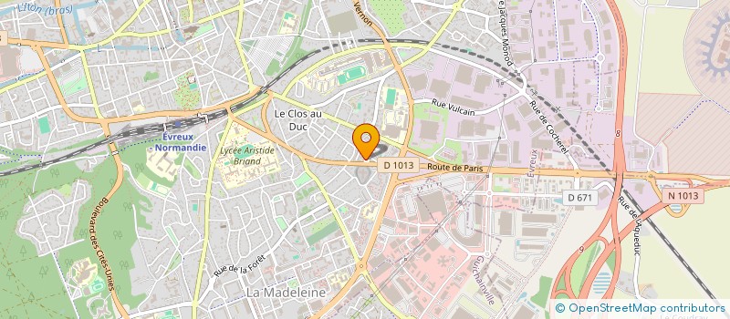 localisation de l'entreprise IMERSIA LAB  EVREUX