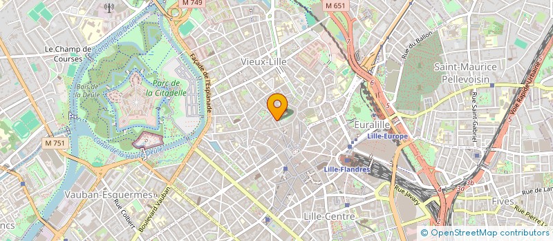 localisation de l'entreprise IMERTEZAN à LILLE