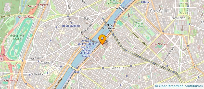 localisation de l'entreprise IMERYS BEAUVOIR à PARIS