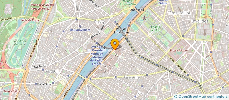localisation de l'entreprise IMERYS CERAMICS FRANCE à PARIS