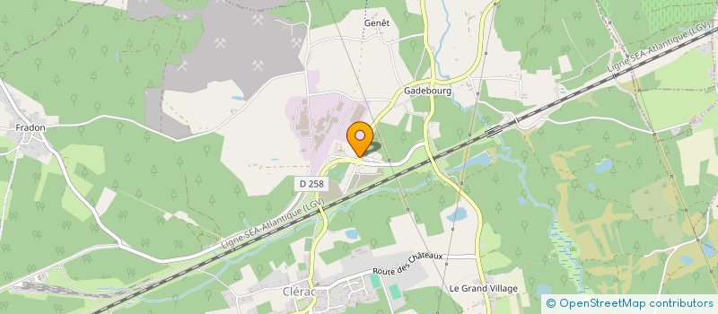 localisation de l'entreprise IMERYS CLERAC à CLERAC