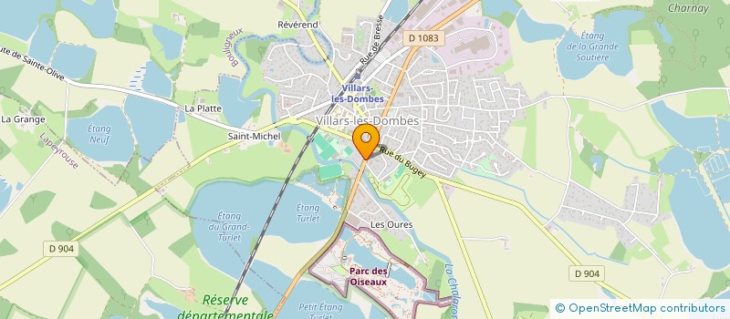 localisation de l'entreprise IMES  VILLARS-LES-DOMBES