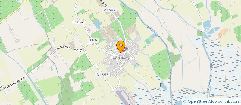 localisation de l'entreprise IMES INFRA - COM à CANDILLARGUES
