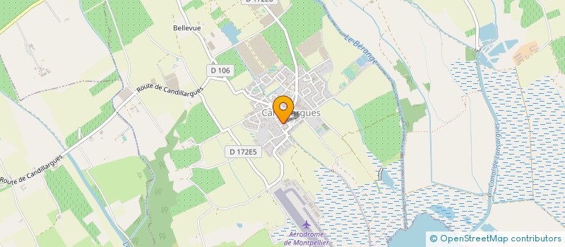 localisation de l'entreprise IMES TELECOM à CANDILLARGUES