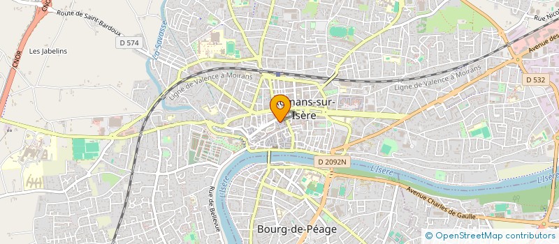 localisation de l'entreprise IMESA FRANCE  ROMANS-SUR-ISERE